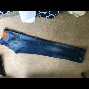 Dsquared2 distressed slim fit